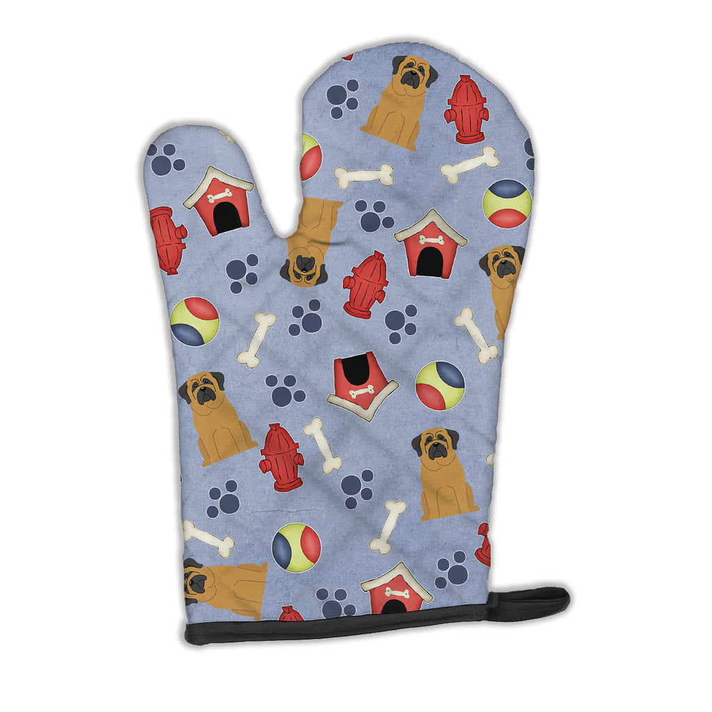 Dog House Collection Mastiff Oven Mitt Heat Resistant Thick Oven Mitt for Hot Pans and Oven, Kitchen Mitt Protect Hands, Cooking Baking Glove