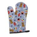 Dog House Collection Glen of Imal Tan Oven Mitt Heat Resistant Thick Oven Mitt for Hot Pans and Oven, Kitchen Mitt Protect Hands, Cooking Baking Glove