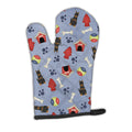 Dog House Collection Beauce Shepherd Dog Oven Mitt Heat Resistant Thick Oven Mitt for Hot Pans and Oven, Kitchen Mitt Protect Hands, Cooking Baking Glove