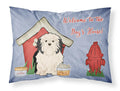 Dog House Collection Lowchen Standard Pillowcase Lightweight Super Soft Easy Care Decorative Artwork Pillowcase, Standard