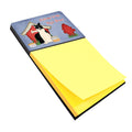 Dog House Collection Russo-European Laika Spitz Watercolor Sticky Note Holder Refillable Dispenser Desk Accessory 3x3 Pad Gift