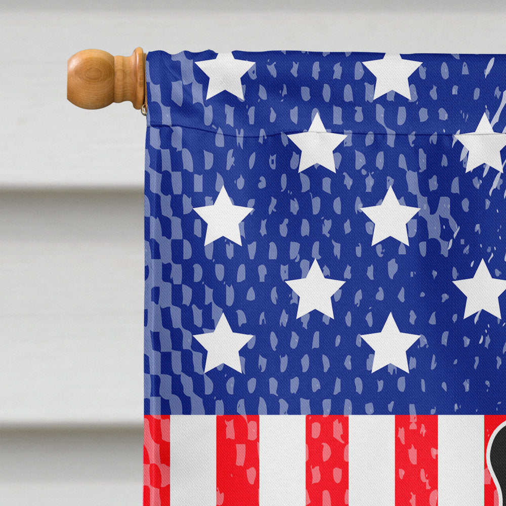 Patriotic USA Entlebucher House Flag 28x40 Porch Sleeve Pole Decorative Outside Yard Banner Artwork Wall Hanging, Polyester