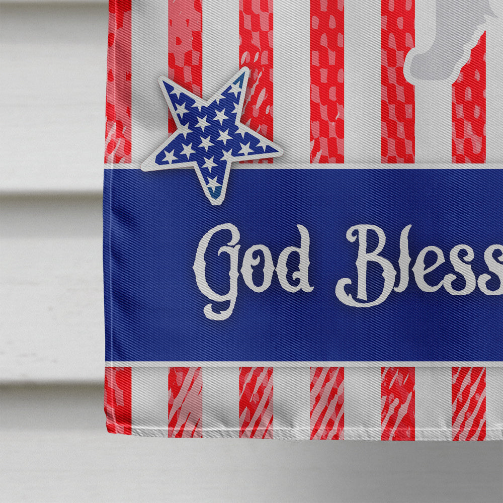 USA Patriotic Welsh Springer Spaniel House Flag 28x40 Porch Sleeve Pole Decorative Outside Yard Banner Artwork Wall Hanging, Polyester