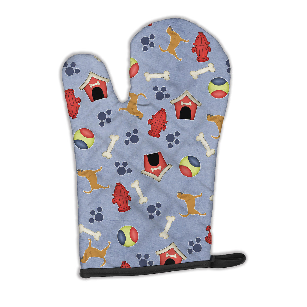Bloodhound Dog House Collection Oven Mitt Heat Resistant Thick Oven Mitt for Hot Pans and Oven, Kitchen Mitt Protect Hands, Cooking Baking Glove