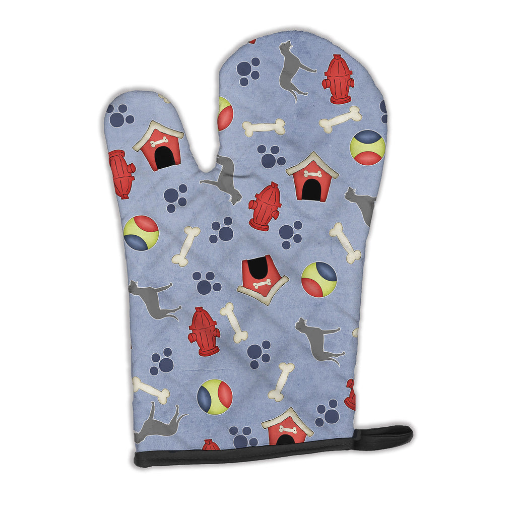 Irish Wolfhound Dog House Collection Oven Mitt Heat Resistant Thick Oven Mitt for Hot Pans and Oven, Kitchen Mitt Protect Hands, Cooking Baking Glove