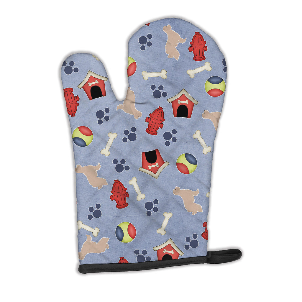 Pyrenean Shepherd Dog House Collection Oven Mitt Heat Resistant Thick Oven Mitt for Hot Pans and Oven, Kitchen Mitt Protect Hands, Cooking Baking Glove