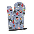 Dog House Collection French Bulldog Oven Mitt Heat Resistant Thick Oven Mitt for Hot Pans and Oven, Kitchen Mitt Protect Hands, Cooking Baking Glove