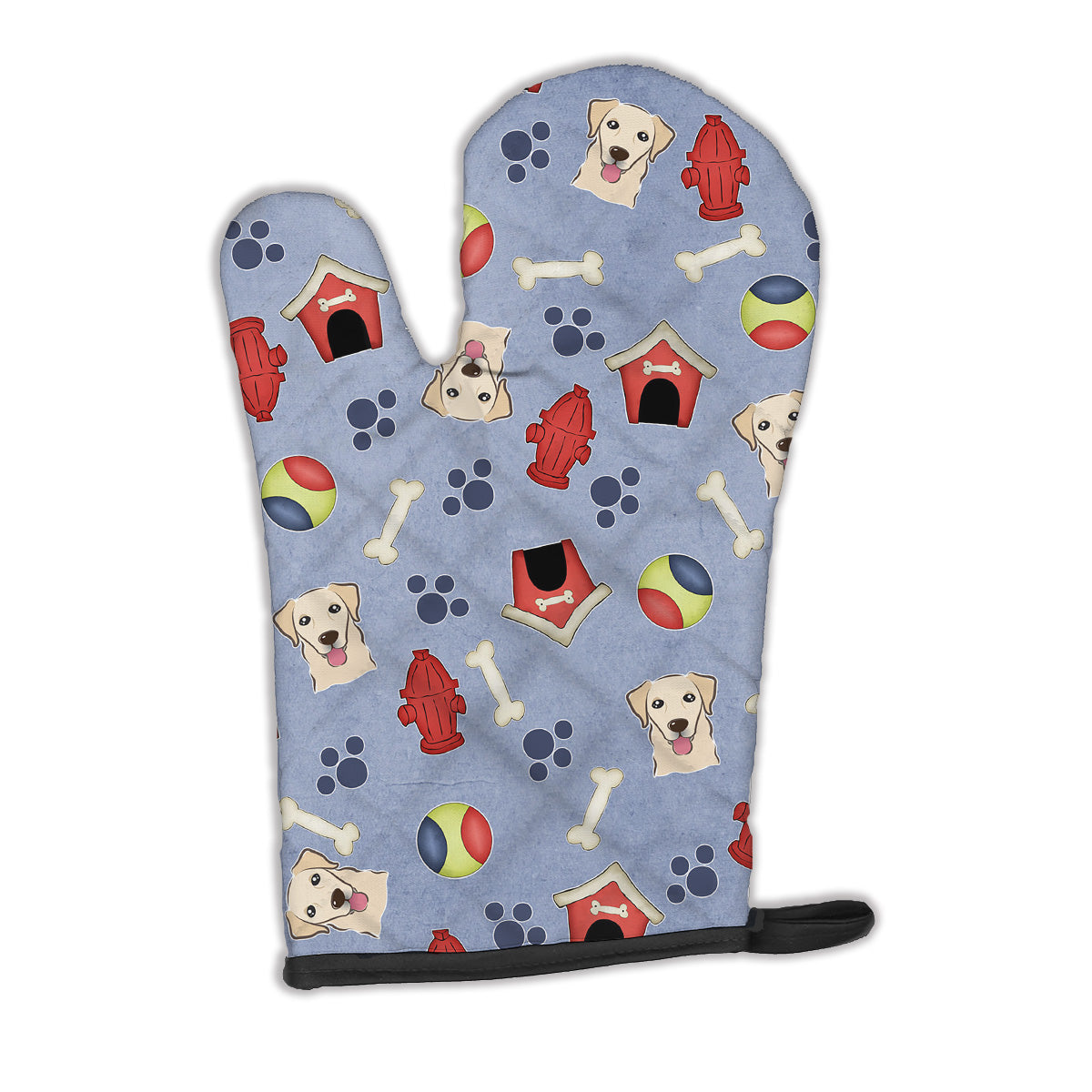 Dog House Collection Golden Retriever Oven Mitt Heat Resistant Thick Oven Mitt for Hot Pans and Oven, Kitchen Mitt Protect Hands, Cooking Baking Glove