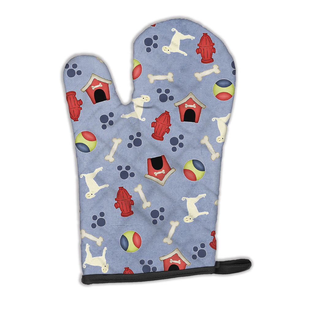 Dog House Collection Afghan Hound Oven Mitt Heat Resistant Thick Oven Mitt for Hot Pans and Oven, Kitchen Mitt Protect Hands, Cooking Baking Glove