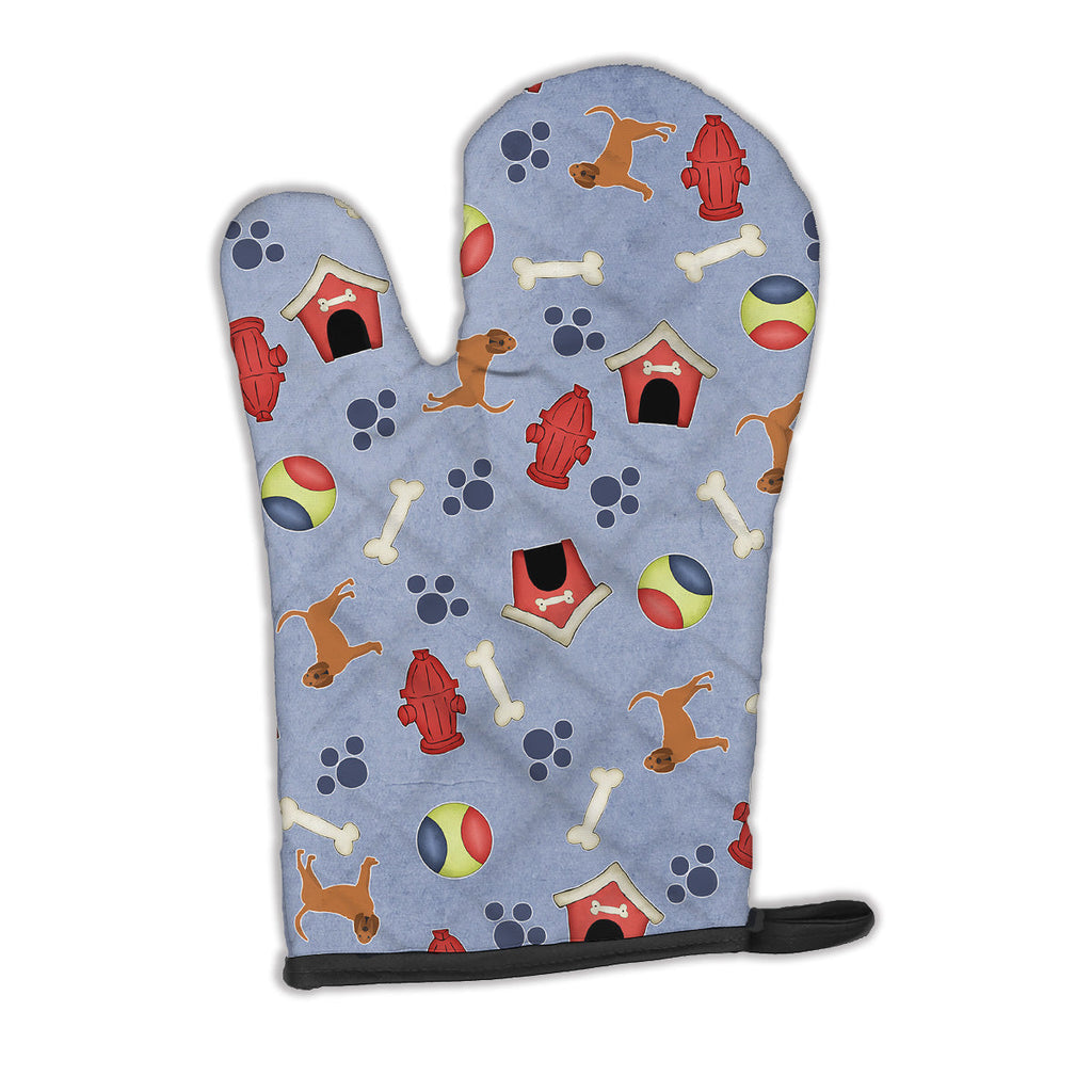 Dog House Collection Bloodhound Oven Mitt Heat Resistant Thick Oven Mitt for Hot Pans and Oven, Kitchen Mitt Protect Hands, Cooking Baking Glove