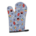 Dog House Collection Brindle Cropped Great Dane Oven Mitt Heat Resistant Thick Oven Mitt for Hot Pans and Oven, Kitchen Mitt Protect Hands, Cooking Baking Glove