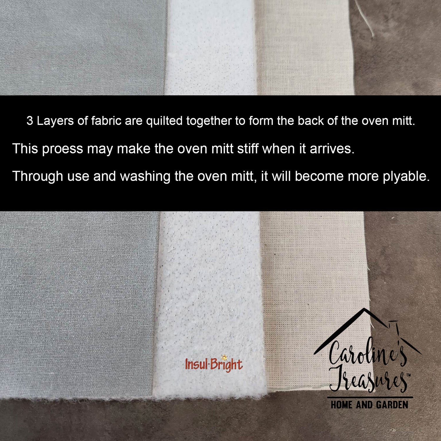 Dog House Collection Rottweiler Oven Mitt Heat Resistant Thick Oven Mitt for Hot Pans and Oven, Kitchen Mitt Protect Hands, Cooking Baking Glove
