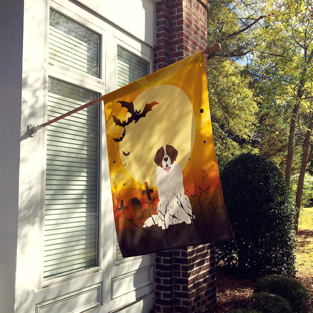 Halloween Moscow Watchdog House Flag 28x40 Porch Sleeve Pole Decorative Outside Yard Banner Artwork Wall Hanging, Polyester