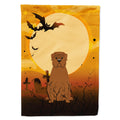 Halloween Dogue de Bourdeaux House Flag 28x40 Porch Sleeve Pole Decorative Outside Yard Banner Artwork Wall Hanging, Polyester