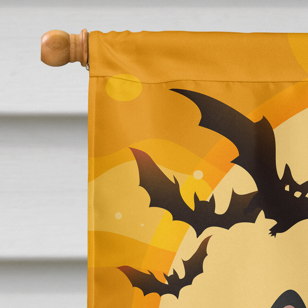 Halloween Bombay Cat House Flag 28x40 Porch Sleeve Pole Decorative Outside Yard Banner Artwork Wall Hanging, Polyester