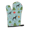 Christmas Black Natural Great Dane Oven Mitt Heat Resistant Thick Oven Mitt for Hot Pans and Oven, Kitchen Mitt Protect Hands, Cooking Baking Glove