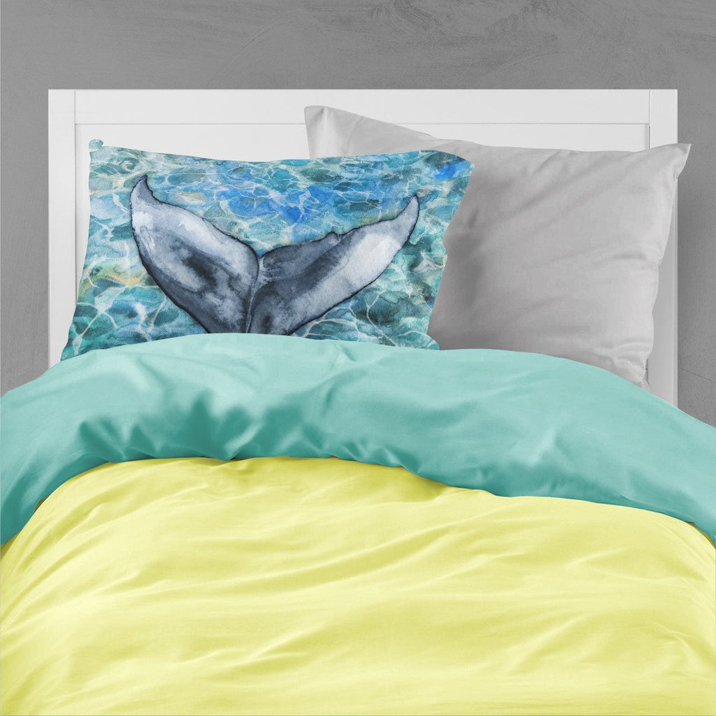 Whale Tail Standard Pillowcase Lightweight Super Soft Easy Care Decorative Artwork Pillowcase, Standard