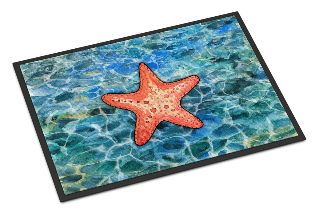 Starfish Doormat Indoor Outdoor 18H X 27W Front Door Mat Rugs for Entryway, Non Slip Washable