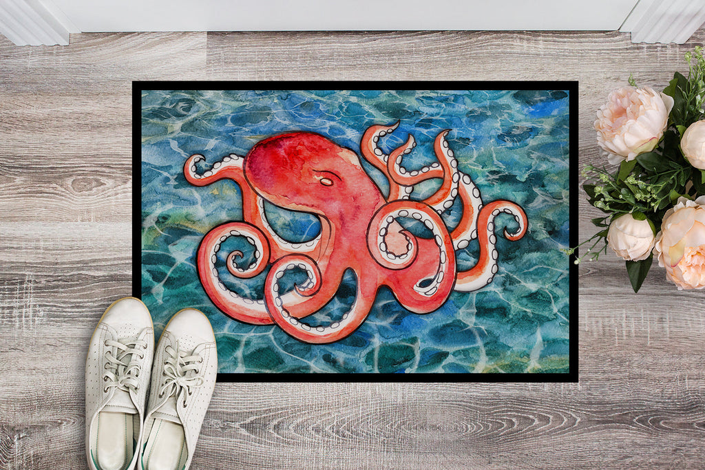 Octopus Doormat Indoor Outdoor 18H X 27W Front Door Mat Rugs for Entryway, Non Slip Washable