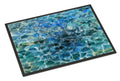 Octopus Under water Doormat Indoor Outdoor 18H X 27W Front Door Mat Rugs for Entryway, Non Slip Washable