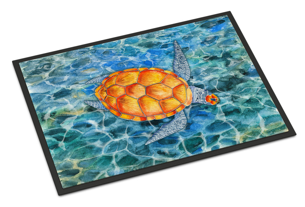Sea Turtle Doormat Indoor Outdoor 18H X 27W Front Door Mat Rugs for Entryway, Non Slip Washable