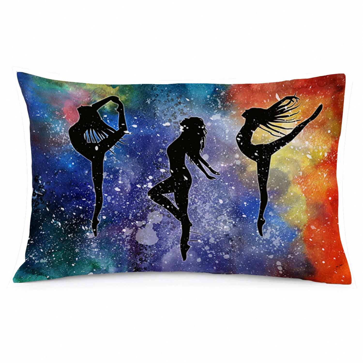 Dancers Standard Pillowcase Lightweight Super Soft Easy Care Decorative Artwork Pillowcase, Standard