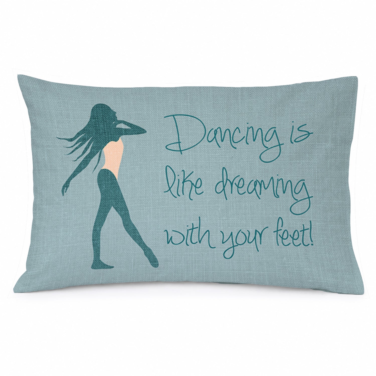 Dancing is Like Dreaming #2 Standard Pillowcase Lightweight Super Soft Easy Care Decorative Artwork Pillowcase, Standard