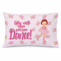 Ballet Red Short Hair Standard Pillowcase Lightweight Super Soft Easy Care Decorative Artwork Pillowcase, Standard