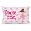 Ballet Dance Brunette Standard Pillowcase Lightweight Super Soft Easy Care Decorative Artwork Pillowcase, Standard
