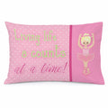 Ballet in 8 Counts Blonde Standard Pillowcase Lightweight Super Soft Easy Care Decorative Artwork Pillowcase, Standard