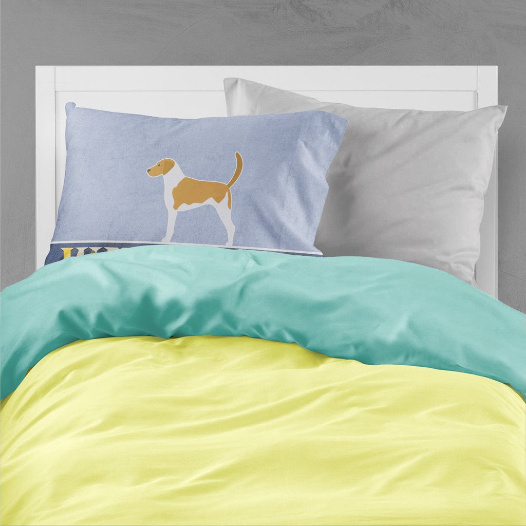 American Foxhound Welcome Standard Pillowcase Lightweight Super Soft Easy Care Decorative Artwork Pillowcase, Standard