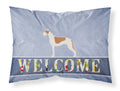 Greyhound Welcome Standard Pillowcase Lightweight Super Soft Easy Care Decorative Artwork Pillowcase, Standard
