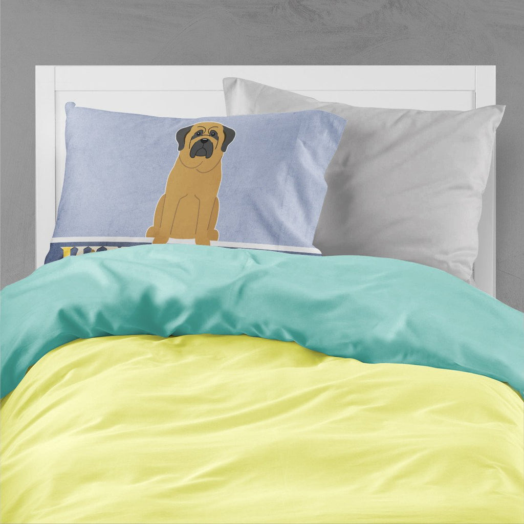 Mastiff Welcome Standard Pillowcase Lightweight Super Soft Easy Care Decorative Artwork Pillowcase, Standard