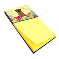 Easter Eggs Mastiff Brindle Watercolor Sticky Note Holder Refillable Dispenser Desk Accessory 3x3 Pad Gift