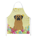 Easter Eggs Mastiff Apron Cooking Kitchen Server Baking Crafts Gardening for Adult Women Men, Unisex, Large, Multicolor