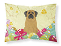 Easter Eggs Mastiff Standard Pillowcase Lightweight Super Soft Easy Care Decorative Artwork Pillowcase, Standard