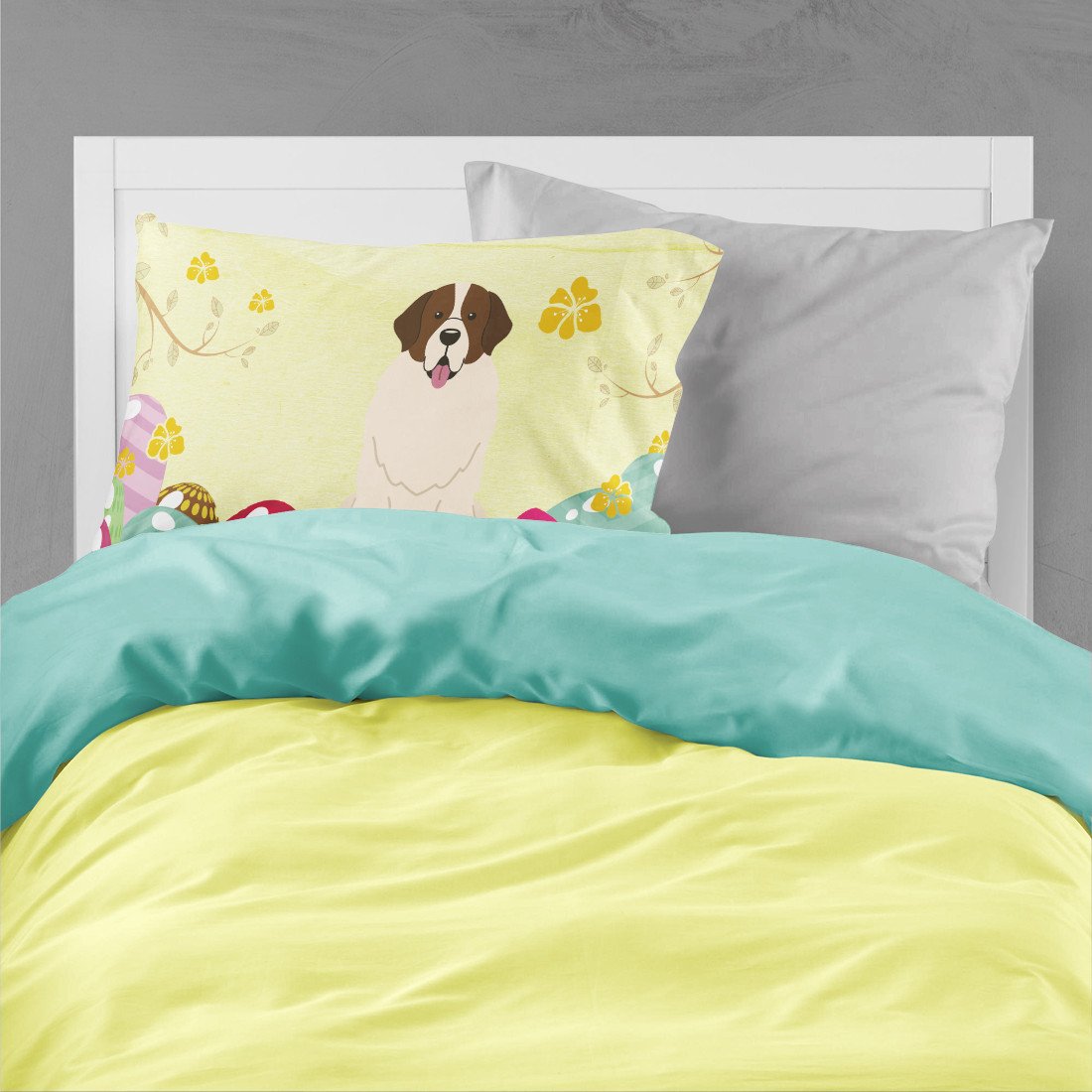 Easter Eggs Moscow Watchdog Standard Pillowcase Lightweight Super Soft Easy Care Decorative Artwork Pillowcase, Standard