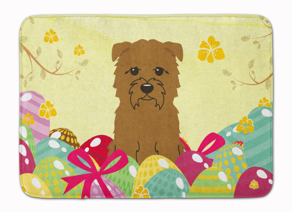 Easter Eggs Glen of Imal Tan Memory Foam Kitchen Mat Machine Washable Anti-Fatigue Cushion Comfort Bath or Kitchen Rug