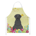 Easter Eggs Giant Schnauzer Apron Cooking Kitchen Server Baking Crafts Gardening for Adult Women Men, Unisex, Large, Multicolor