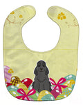 Easter Eggs Cocker Spaniel Black Baby Bib Easy-Clean Baby Bib Baby Feeding Accessory Baby Mealtime Essential, 10 x 13, Multicolor