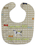 English Setter Dog Gone Cute Baby Bib Easy-Clean Baby Bib Baby Feeding Accessory Baby Mealtime Essential, 10 x 13, Multicolor