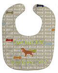 English Cocker Spaniel Dog Gone Cute Baby Bib Easy-Clean Baby Bib Baby Feeding Accessory Baby Mealtime Essential, 10 x 13, Multicolor
