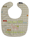 Pyrenean Shepherd Dog Gone Cute Baby Bib Easy-Clean Baby Bib Baby Feeding Accessory Baby Mealtime Essential, 10 x 13, Multicolor
