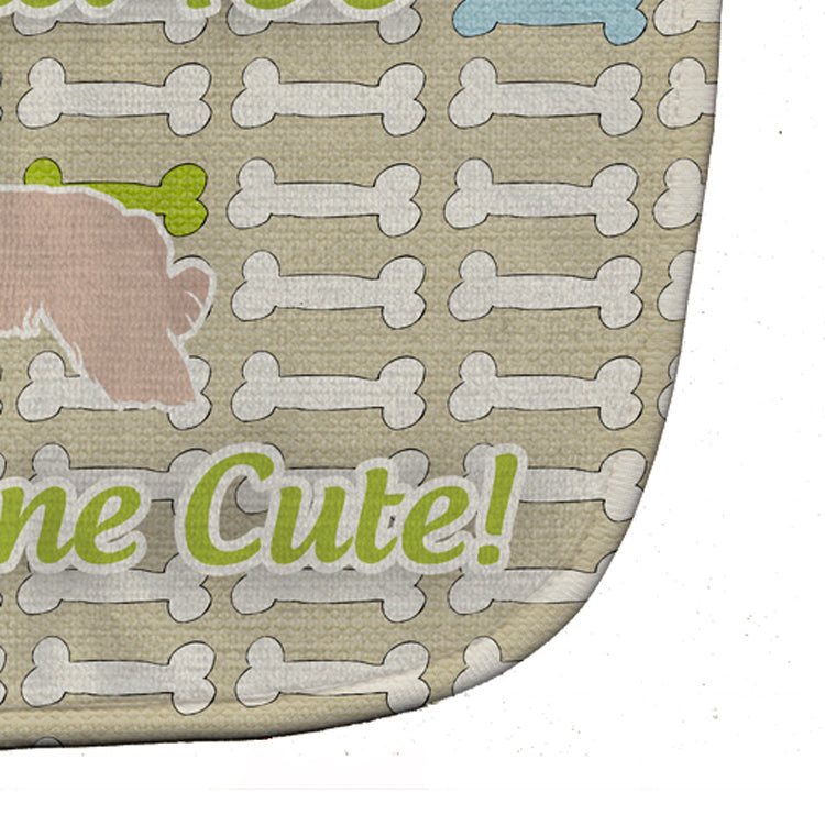 Pyrenean Shepherd Dog Gone Cute Baby Bib Easy-Clean Baby Bib Baby Feeding Accessory Baby Mealtime Essential, 10 x 13, Multicolor