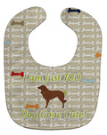 Portuguese Sheepdog Dog Dog Gone Cute Baby Bib Easy-Clean Baby Bib Baby Feeding Accessory Baby Mealtime Essential, 10 x 13, Multicolor