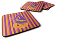 Halloween Pumpkin Witch Foam Coasters Set of 4 Cup Coasters for Indoor Outdoor, Tabletop Protection, Anti Slip, Mouse pad Material