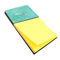 Alligator Watercolor Watercolor Sticky Note Holder Refillable Dispenser Desk Accessory 3x3 Pad Gift