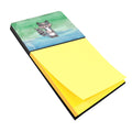 Raccoon Watercolor Watercolor Sticky Note Holder Refillable Dispenser Desk Accessory 3x3 Pad Gift