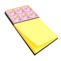 Watercolor Princess and Crown Watercolor Sticky Note Holder Refillable Dispenser Desk Accessory 3x3 Pad Gift