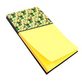 Watercolor St Patrick's Day Party Watercolor Sticky Note Holder Refillable Dispenser Desk Accessory 3x3 Pad Gift